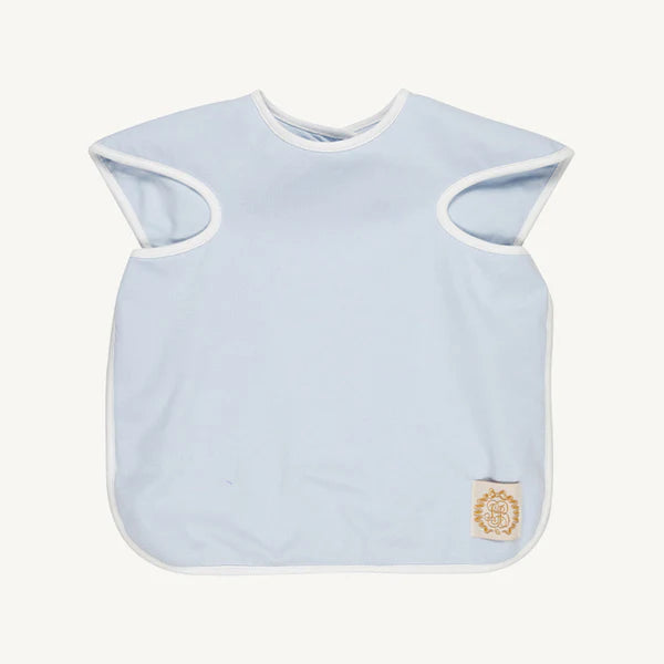 Big Bite Bib | Buckhead Blue with Worth Avenue White