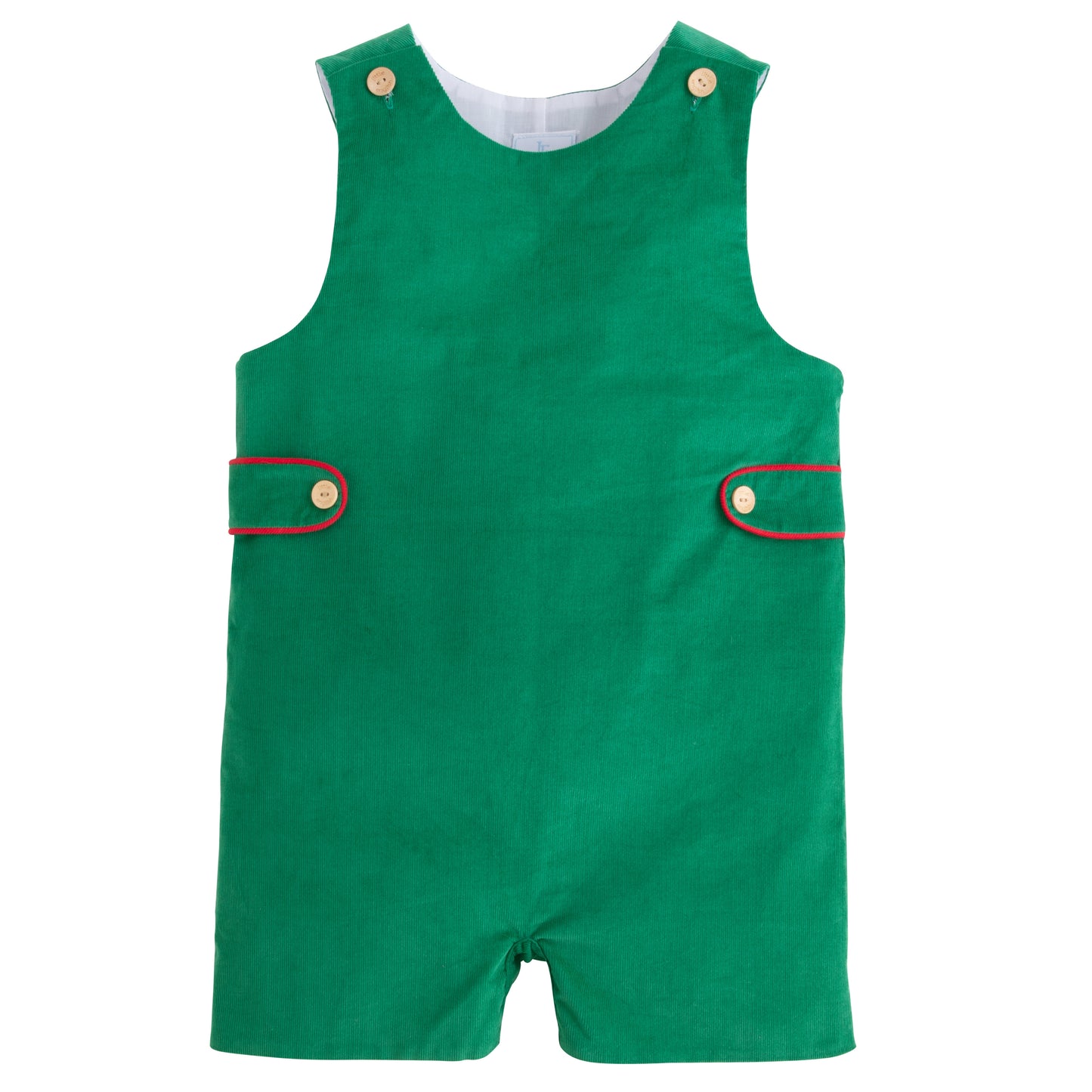 Button Tab John John | Evergreen Corduroy