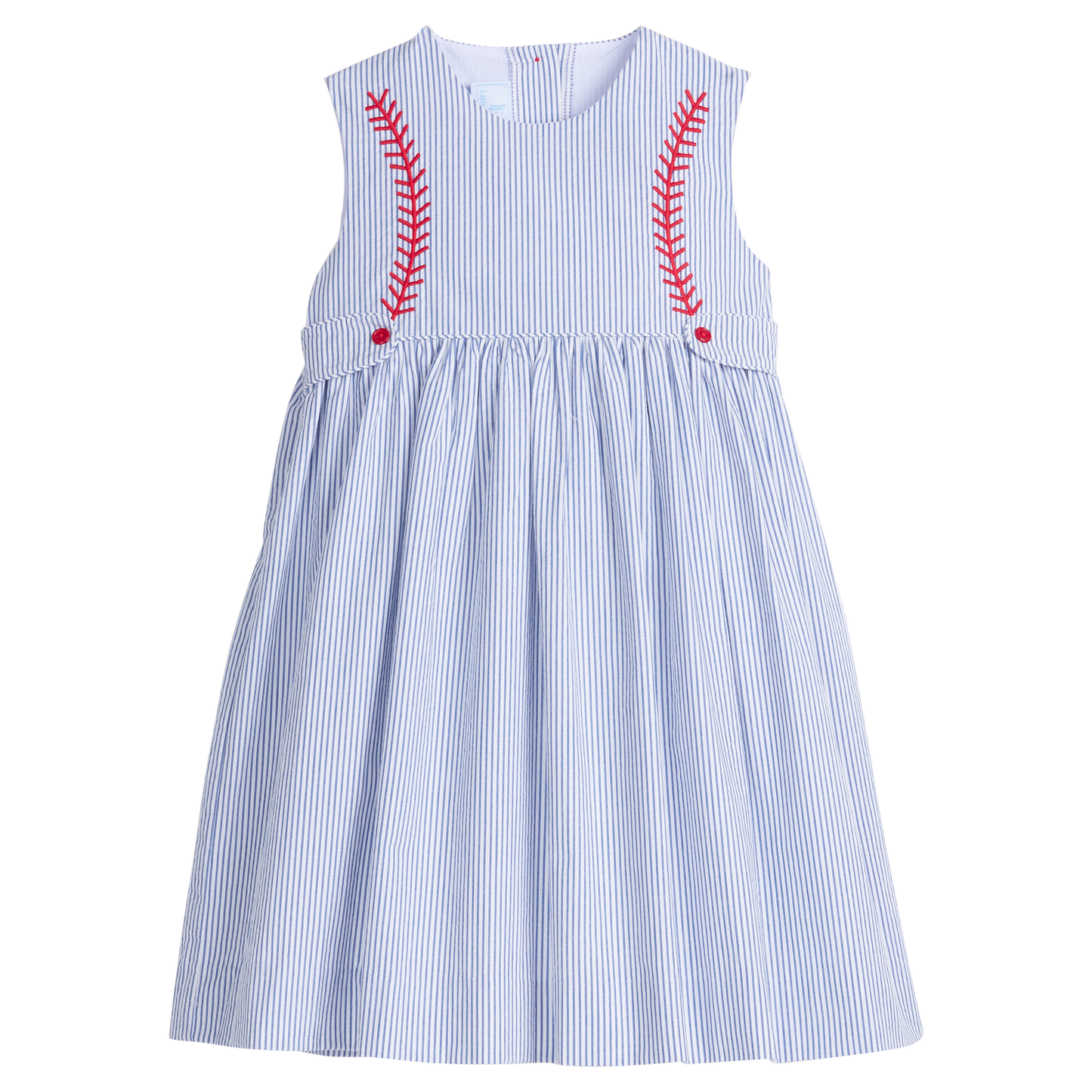 Button Tab Nantucket Dress | Baseball