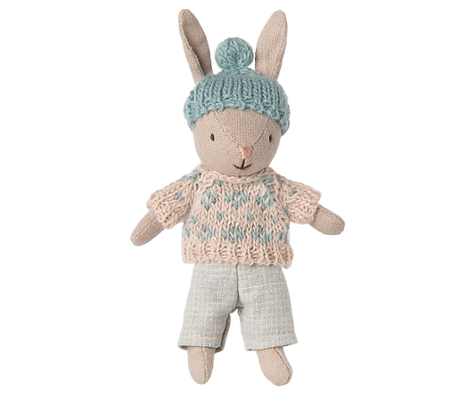 Winter rabbit, Micro | Sand/Mint