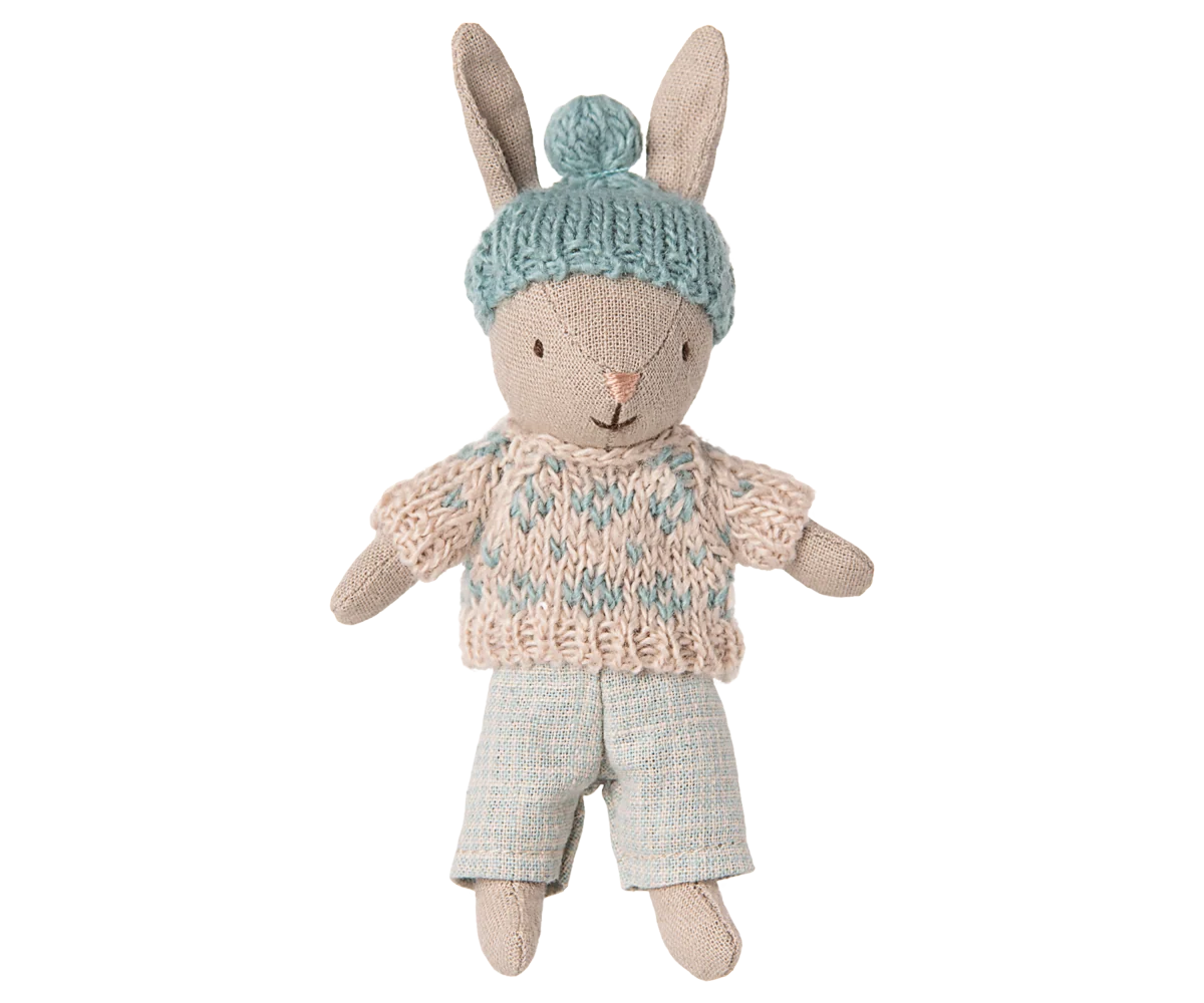 Winter rabbit, Micro | Sand/Mint