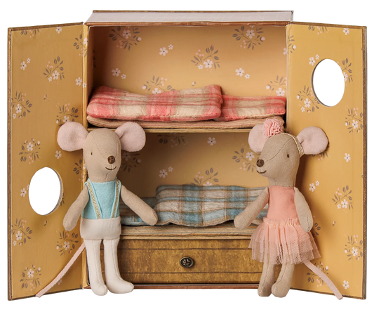 Ballet Mice in Dance Studio | Little Sister and Brother