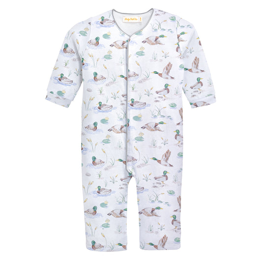 Mallard Ducks Coverall w/Piping