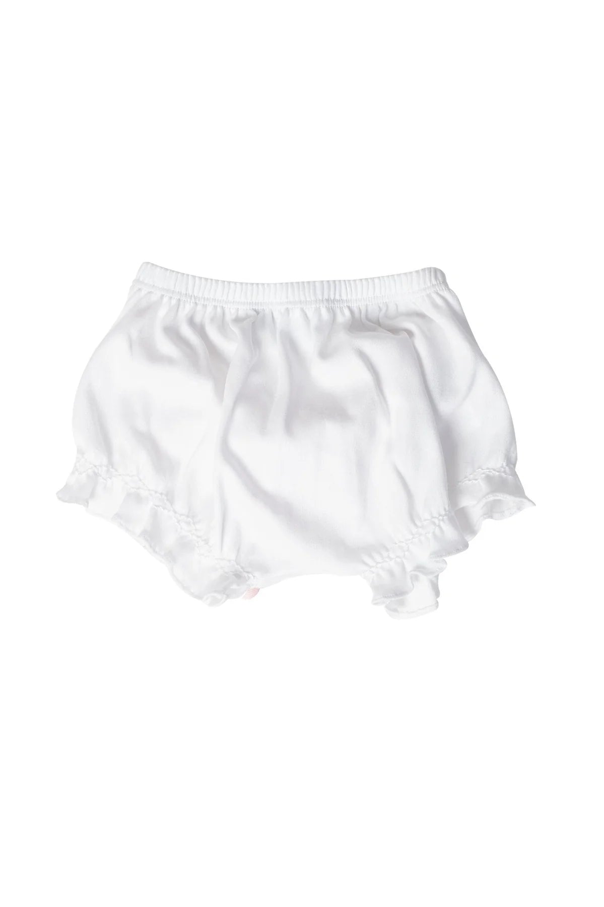 Baby Bow Bloomer | White