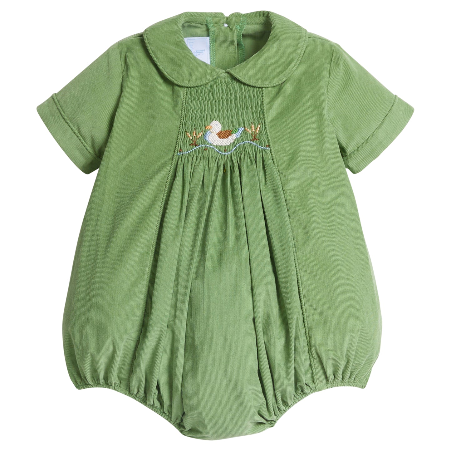 Chest Smocked Bubble | Mallard