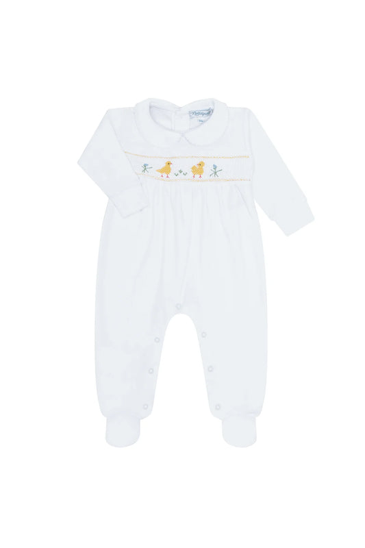 Chicks Smocked Footie