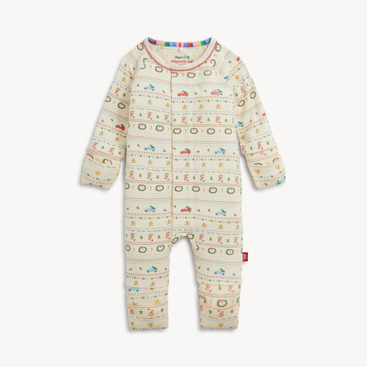 Traditional Christmas RF Convertible Coverall