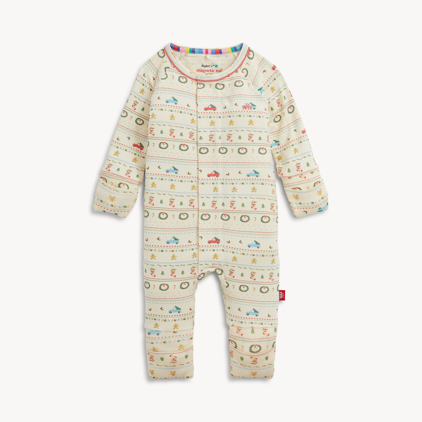 Traditional Christmas RF Convertible Coverall