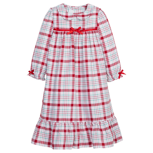 Classic Nightgown | Holiday Plaid