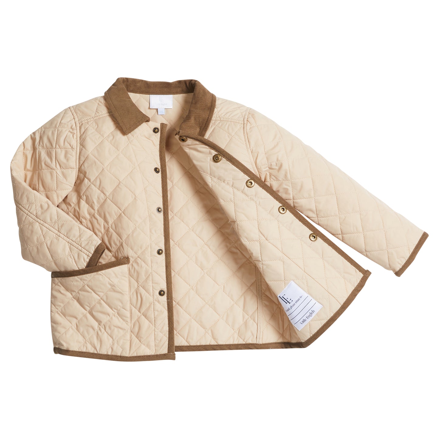 Classic Quilted Jacket | Khaki