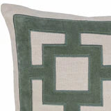Corbin Jade Green Pillow | 22"