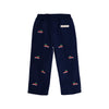 Critter Sheffield Pants (Twill) | Nantucket Navy with Woody Jeeps Embroidery