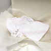 Sweetly Smocked Blessing Blanket | Pink