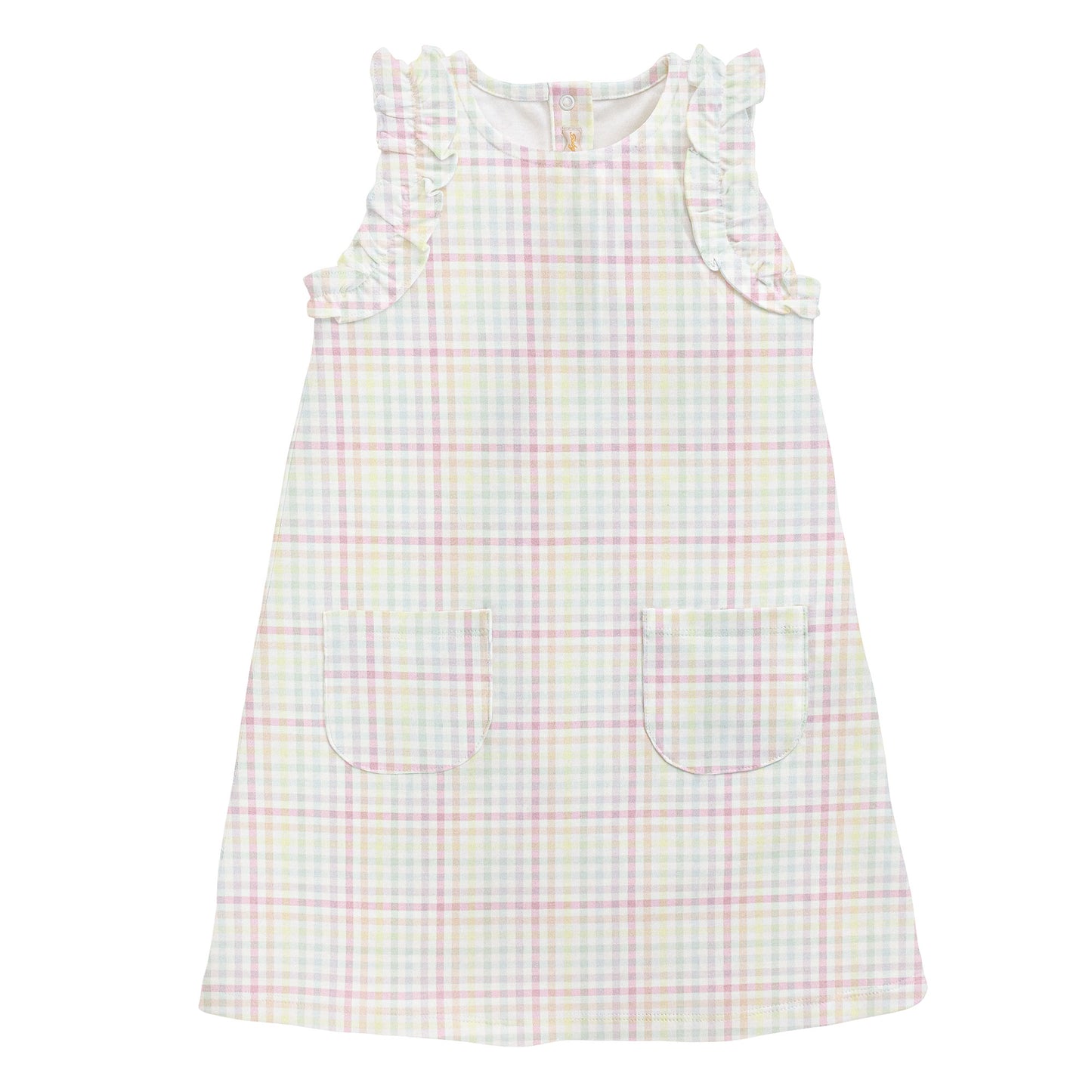 Gingham Sunshine Dress w/Ruffles