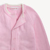 Crew Neck Cardigan w/ Tipping | Pink