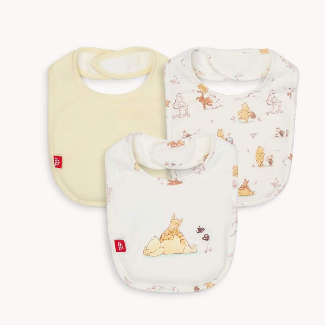 Magnetic Bib 3-Pack | Winnie the Pooh | Moments with Friends