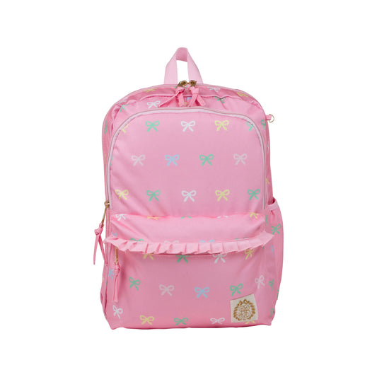 Don't Forget Your Backpack Backpack | Recess Ribbons With Palm Beach Pink