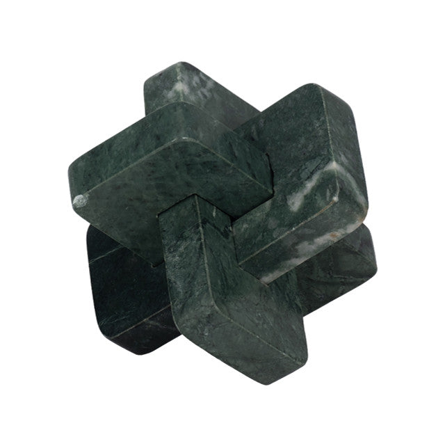 Dimora Green Marble Knot | 6"