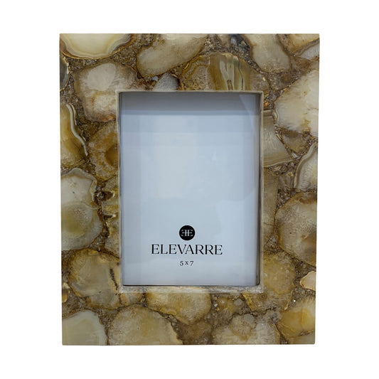 Mankato Brown Agate Photo Frame | 4x6