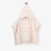 Beach Poncho Coverup | Pale Pink Stripe | One Size