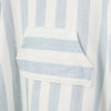 Beach Poncho Coverup | Pale Blue Stripe | One Size