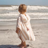 Beach Poncho Coverup | Pale Pink Stripe | One Size