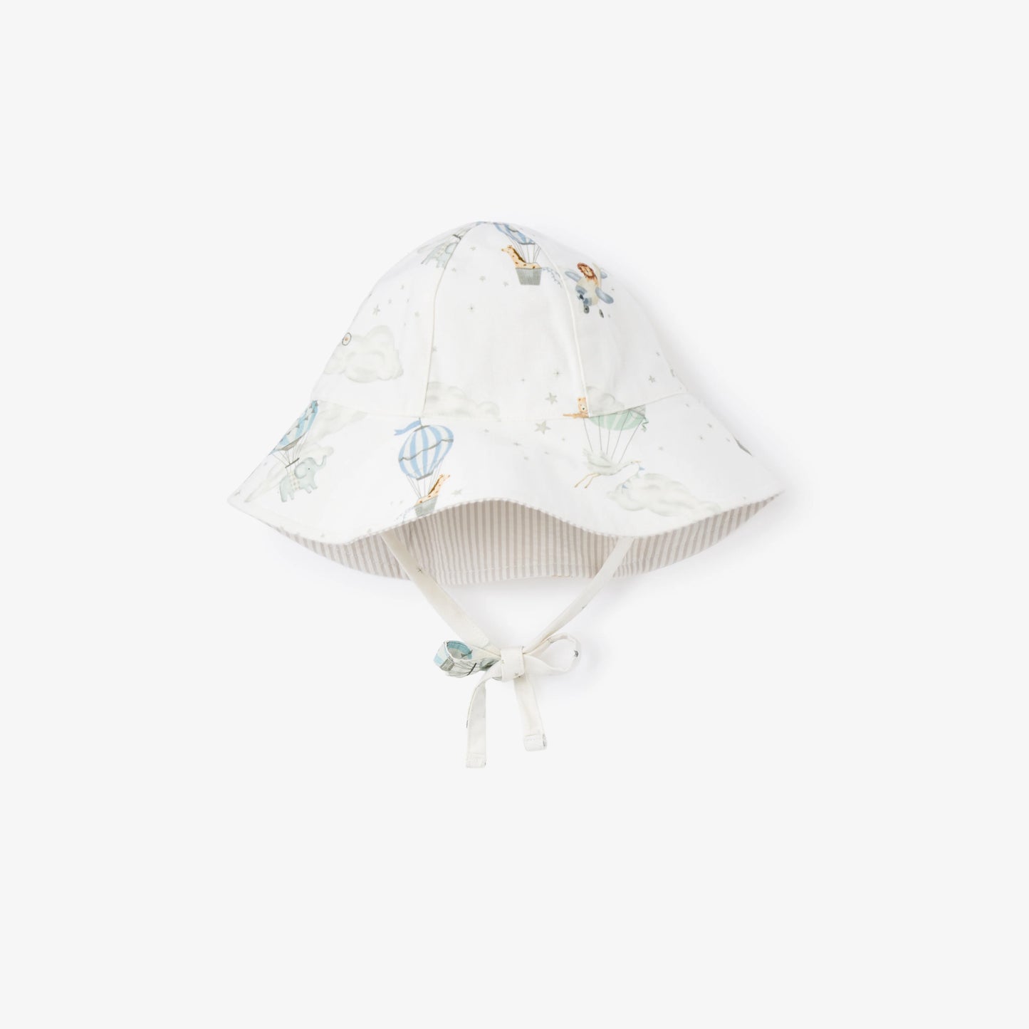 Up & Away/Seersucker Reversible Sunhat
