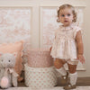 Fleur de Provence Smocked Babydoll Top & Bloomer Set