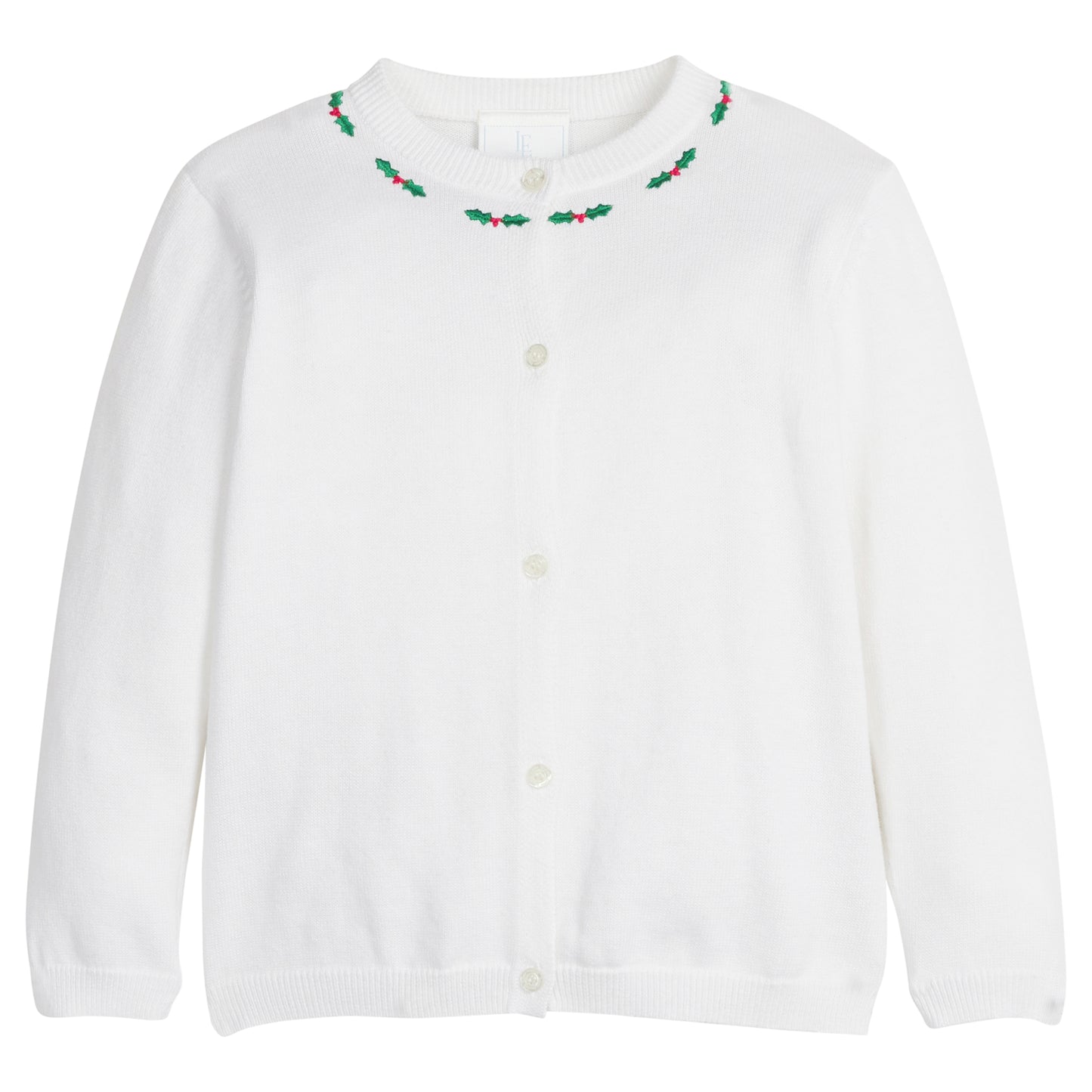 Embroidered Essential Cardigan | Holly