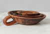 Vintage Wood Bowl | Carved Handle