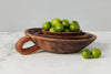 Vintage Wood Bowl | Carved Handle