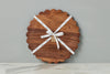 Scalloped Cutting Board Charger | Large Round