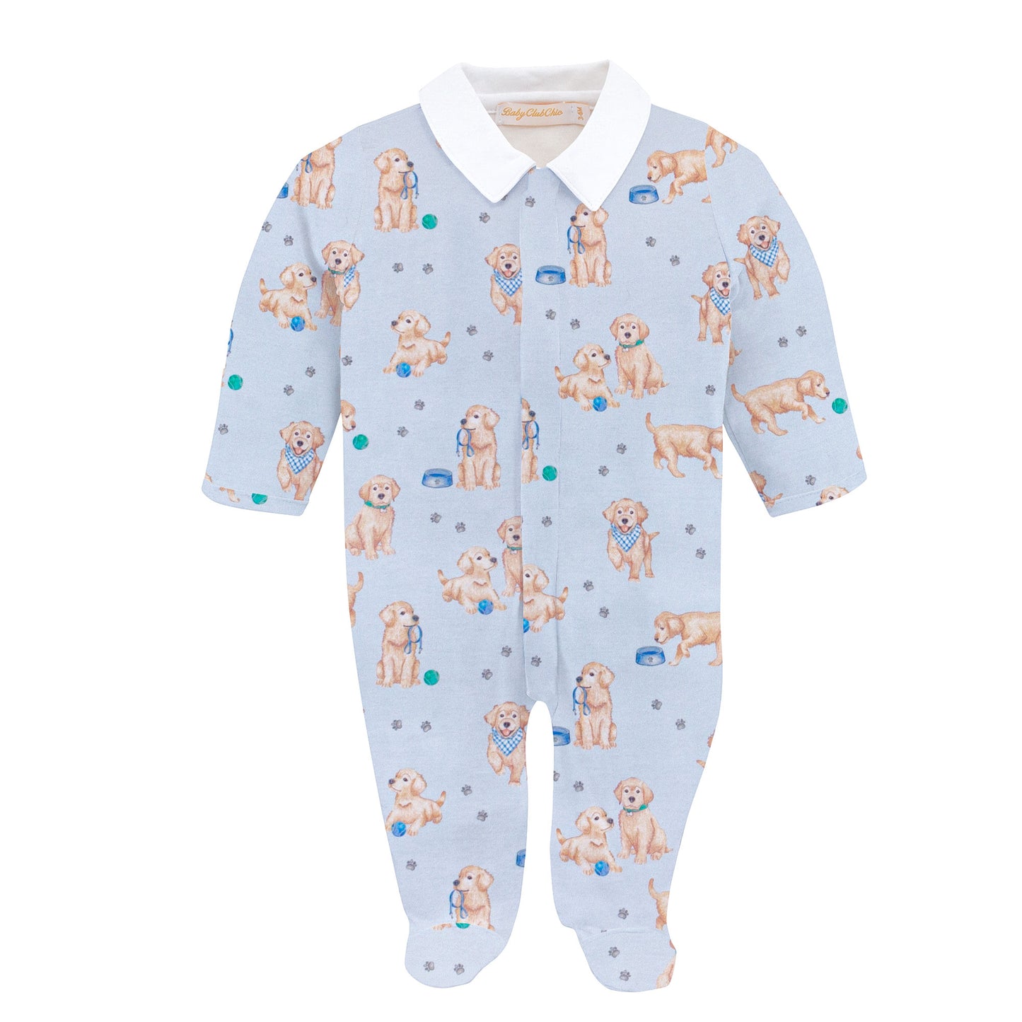 Puppy Adventures Footie w/Collar