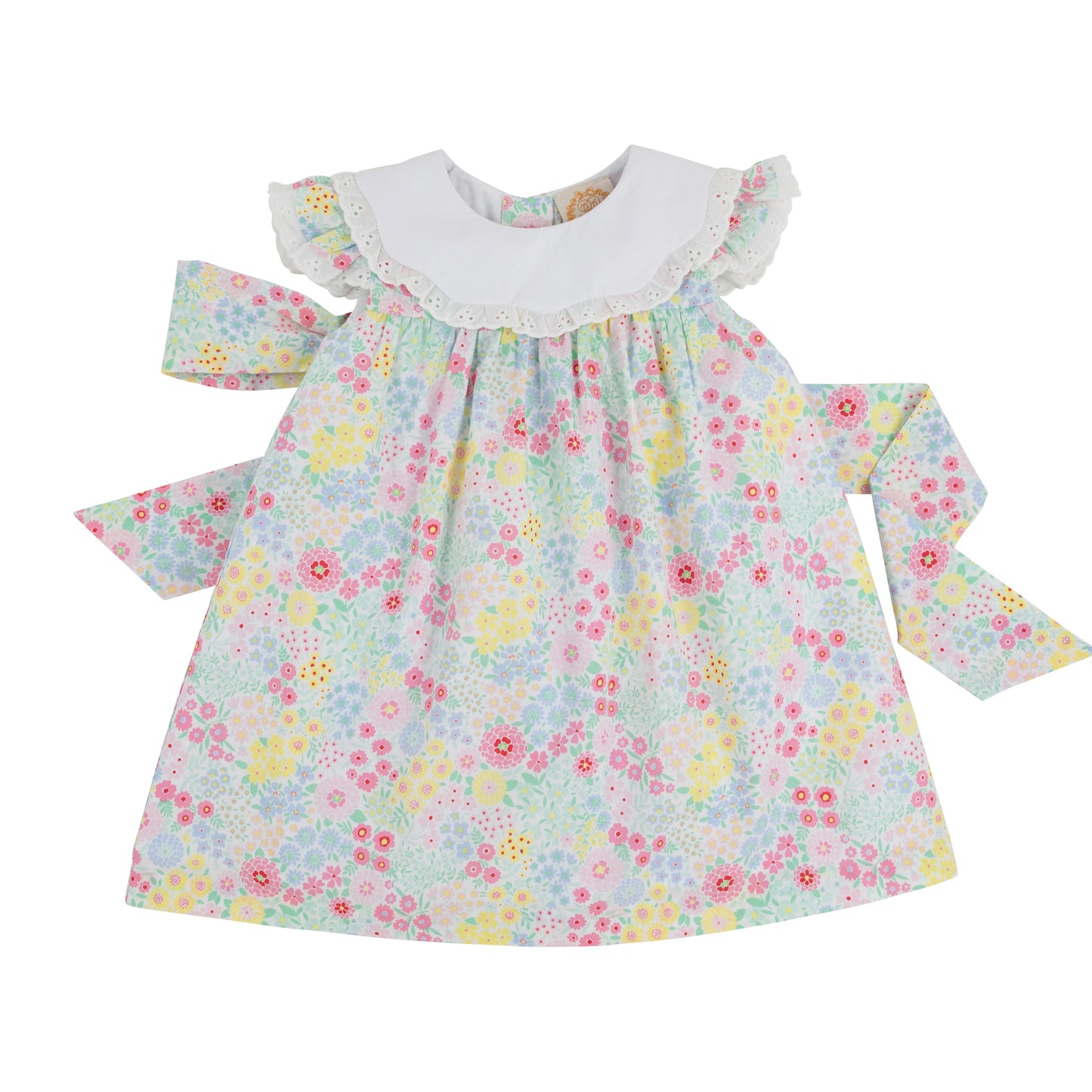 Franny Frock | Merry Little Meadow with Worth Avenue White