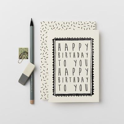 Happy Birthday To You