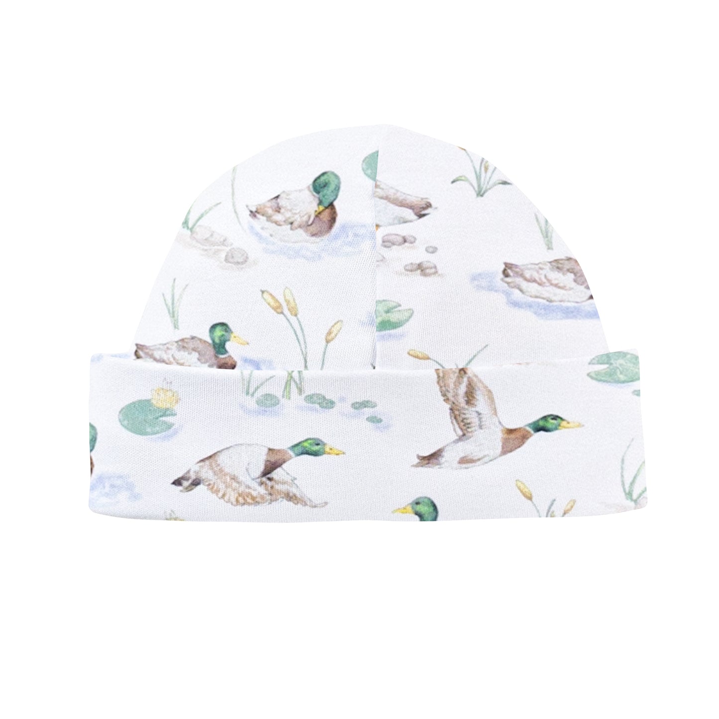 Mallard Ducks Round Hat