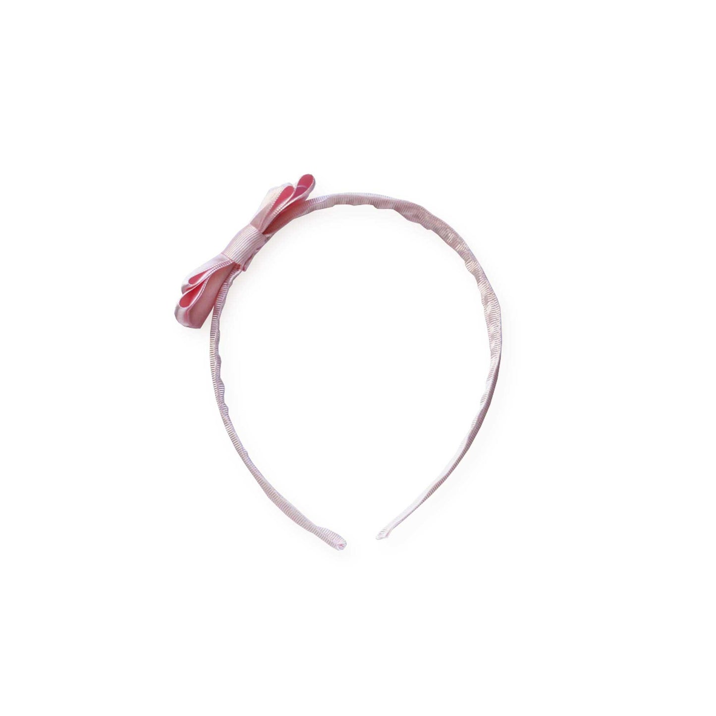 Audrey Satin Headband | Light Pink