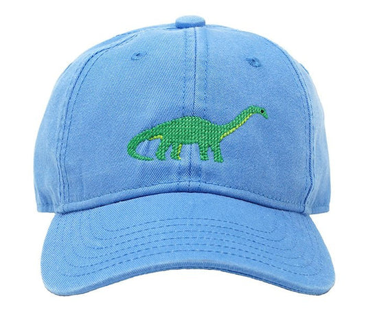 Kids Brontosaurus Baseball Hat | Light Blue