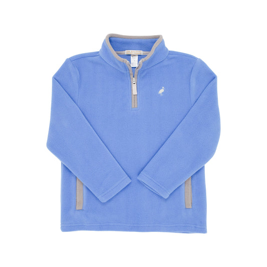 Hayword Half-Zip | Barbados Blue w/Granite Gray