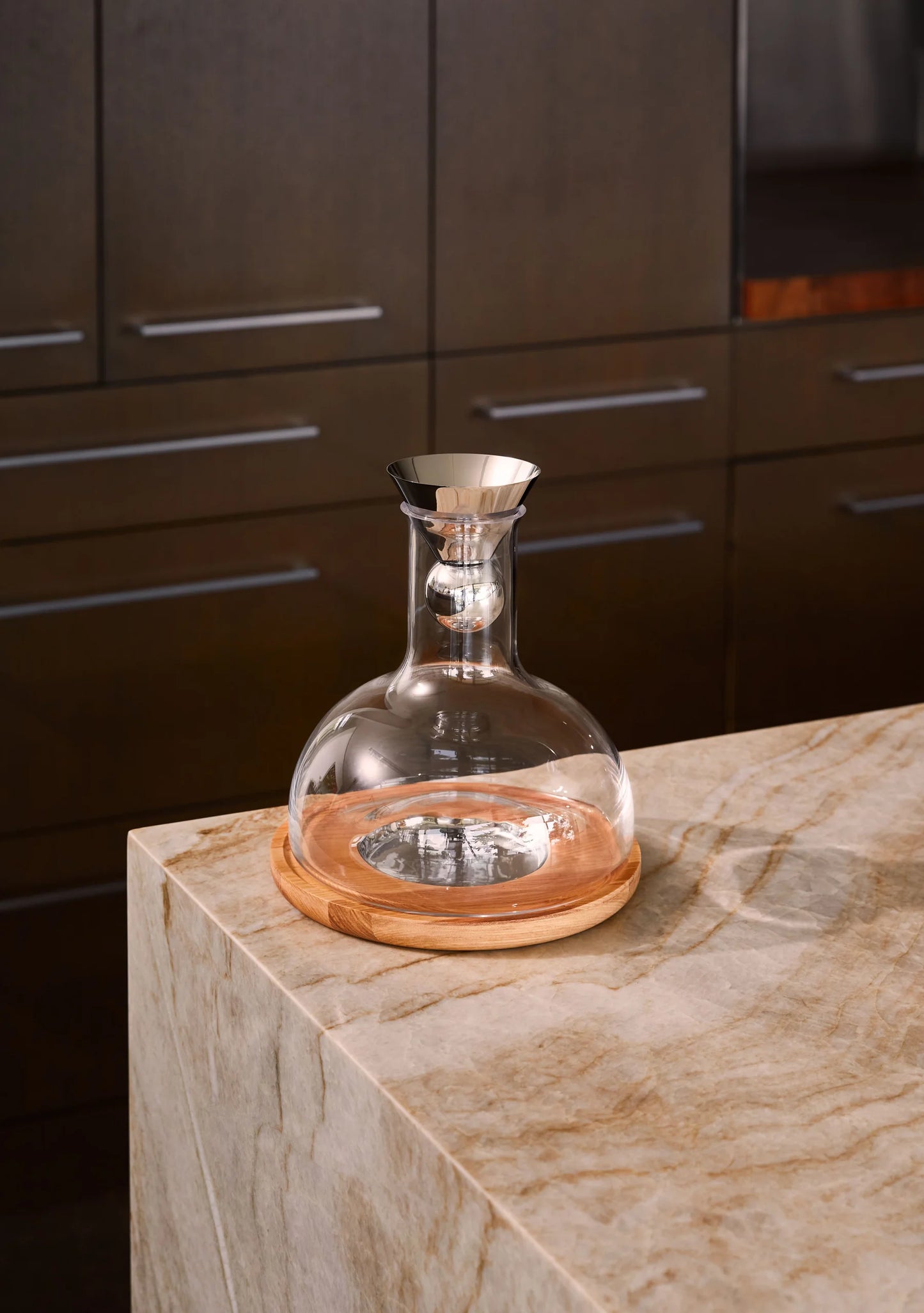 Holcomb Studio | Birdie Hand Blown Glass Wine Decanter