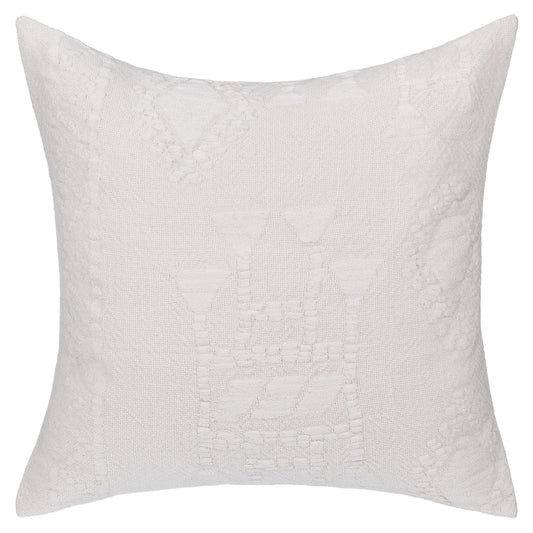 Abbey Pillow | Ivory | 22"