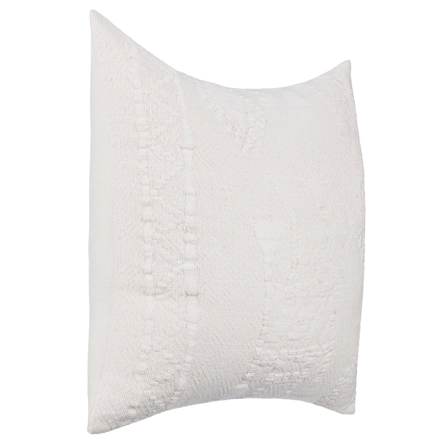 Abbey Pillow | Ivory | 22"