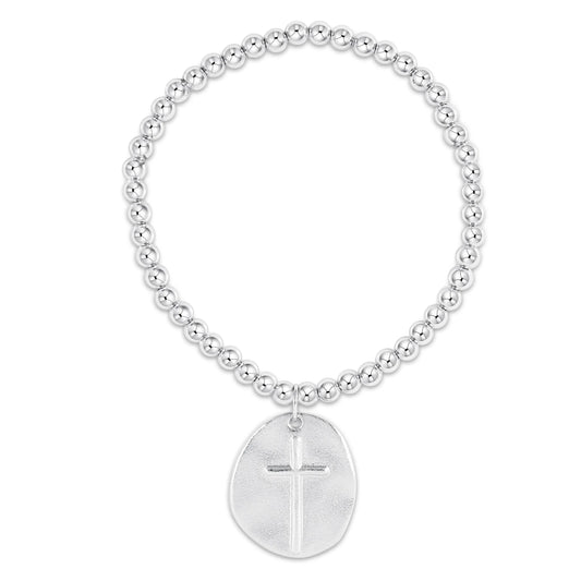 Classic Sterling 4mm Bead Bracelet | Inspire Sterling Charm