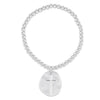 Classic Sterling 4mm Bead Bracelet | Inspire Sterling Charm