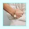 Classic Gold 4mm Bead Bracelet | Inspire Gold Charm
