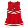 Georgia Bulldogs 1-piece Cheer Dress Bodysuit  | Red