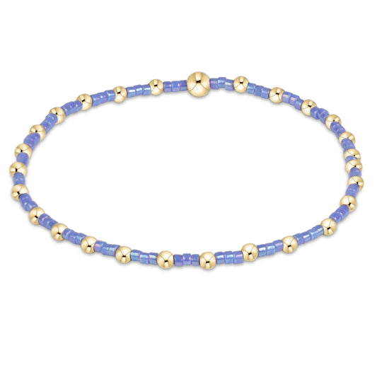 hope sincerity bracelet | bright blue