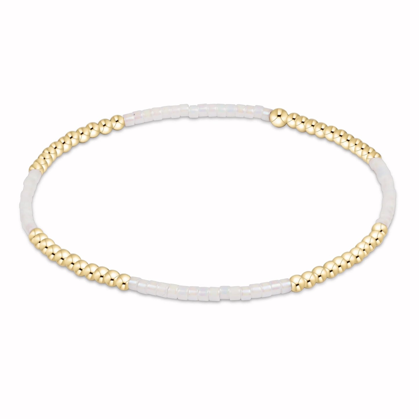 hope blissful bracelet | silky white