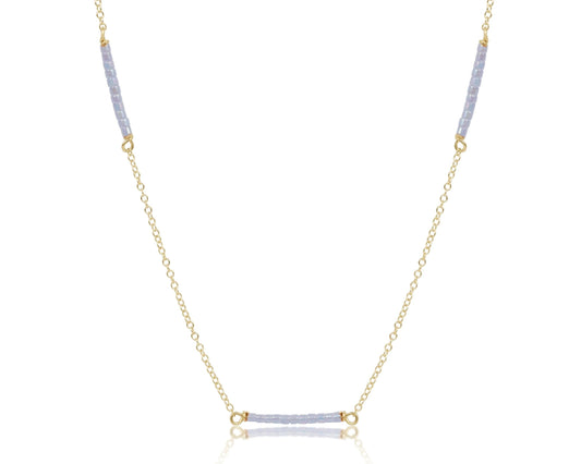 15" choker simplicity chain gold - hope bliss | ocean mist