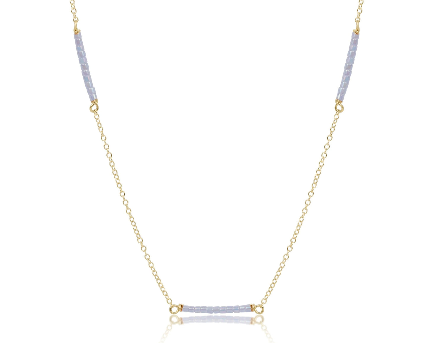 15" choker simplicity chain gold - hope bliss | ocean mist